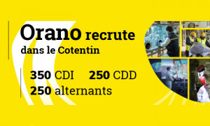 Forum de l'emploi : Orano recrute dans le Cotentin
