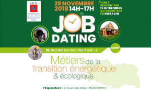 L'ADEME Bretagne organise un Job Dating pour les mtiers de la transition cologique et nergtique