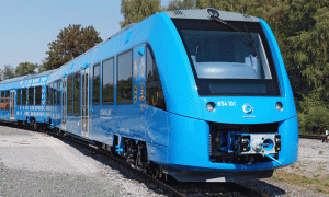 ENGIE approvisionne le premier train de passagers à hydrogène renouvelable au monde lors d'un test aux Pays-Bas