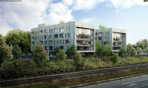 Artelia et ADIM Lyon lancent officiellement les travaux du nouveau site d'Artelia au cœur du projet GRANDALPE à Echirolles (38), en présence de la Métropole de Grenoble et de la mairie d'Echirolles