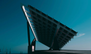 A Lille, une centrale solaire mobile alimente une rsidence HLM