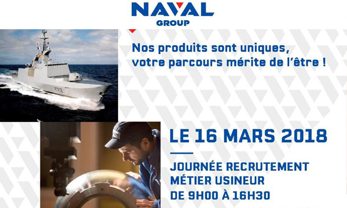 Naval Group organise une journe recrutement sur son site de Nantes-Indret