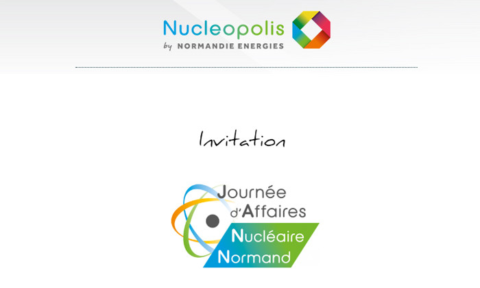 Nucleopolis organise, le 28 fvrier  Caen, la Journe d'Affaires du Nuclaire Normand